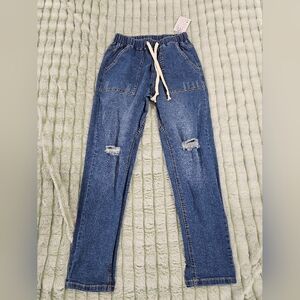 Classic Blue Skinny Jeans for Women